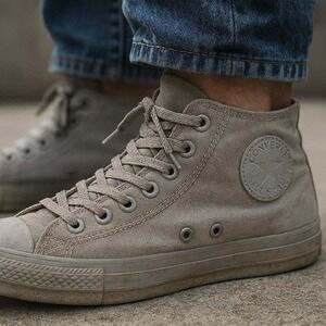 Converse All Star Chuck Taylor 149433F Unisex Dolphin Grey Shoes Size US M9 /W11